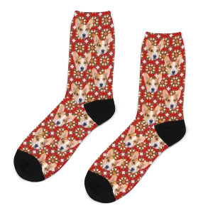 Socks with your face – Plaid Paws
